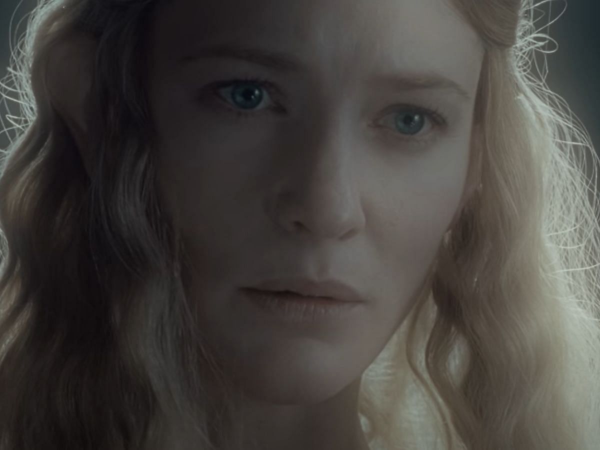 Lady Galadriel (Image via YouTube/Warner Bros. Entertainment)